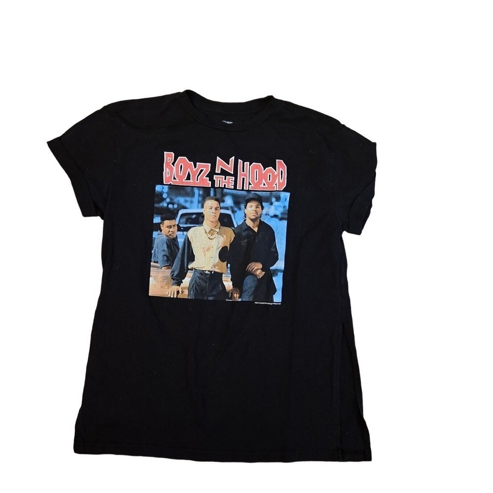 Fifth Sun‎ Mens Boyz N the Hood T Shirt Ice Cube 90's Hip Hop Black SZ M